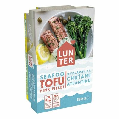 Tofu Seafoo pink fillet 180g Lunter