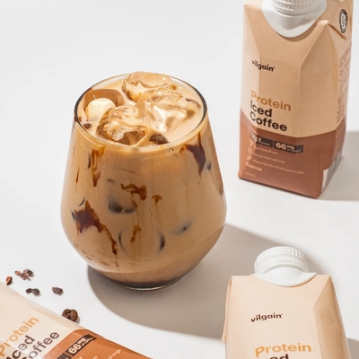 Vilgain Protein Iced Coffee kakao ľadová káva 330ml