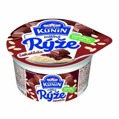Mliečna ryža čokoláda 175g Kunín