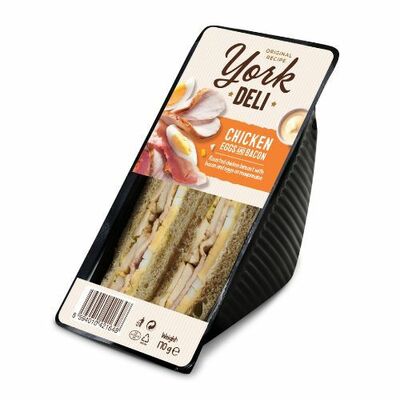 Mrazený Sendvič Kurací vajíčko &amp; slanina 170g Crocodille