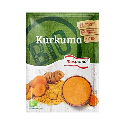 Korenie BIO Kurkuma 20g Mäspoma