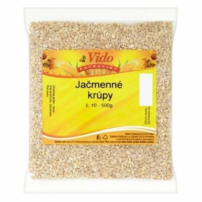 Krúpy jačmenné č.10 500g Vido
