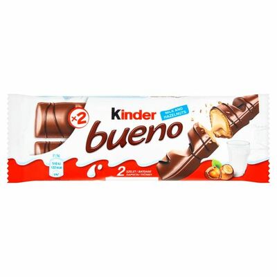 Kinder Bueno v mliečnej čokoláde 2 x 21,5 g