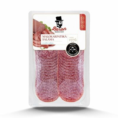 Saláma Malokarpat. krájaná cca 500g Baron VÝPREDAJ