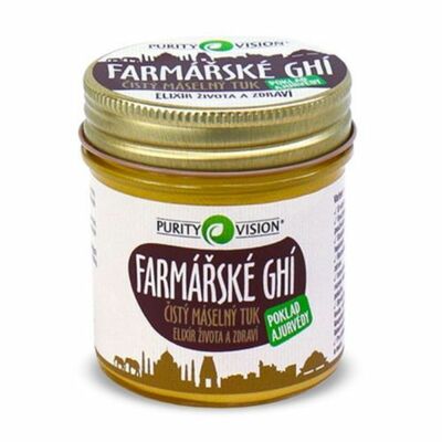 Purity Vision Farmárske Ghí 120ml
