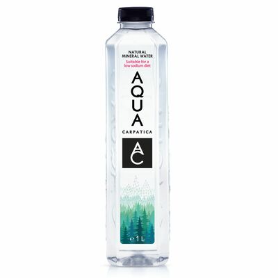Aqua Carpatica minerálna voda neperlivá 1l*ZO