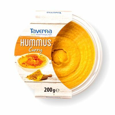 Taverna Hummus Curry - cícerový dip s karí 200g