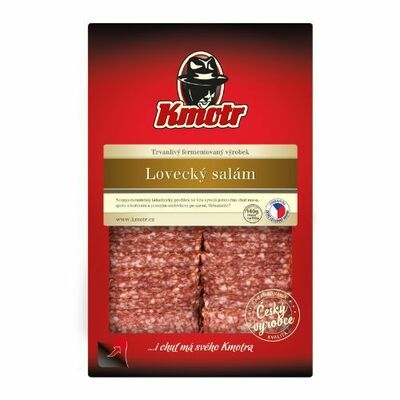 Saláma Lovecká nárez 75g Kmotr