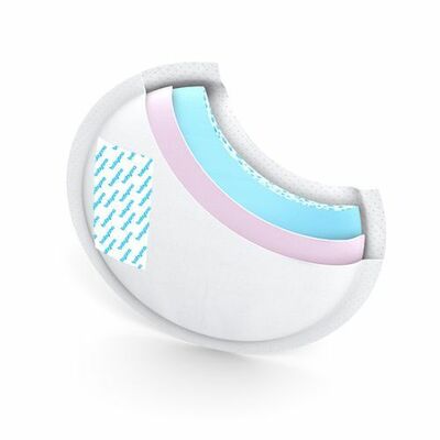 Babyono Vložky do podprsenky 70ks biele