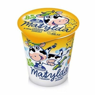 BIO Tvarohový dezert MATYLDA vanilka 125g Milko