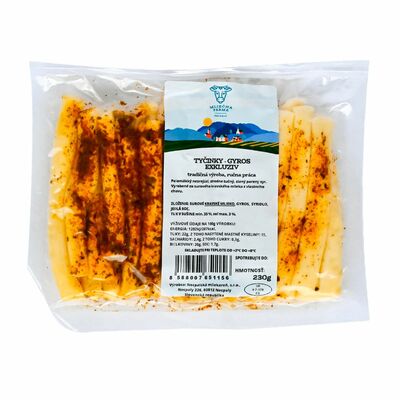 Mliečna farma Tyčinky Gyros Exkluziv 230g