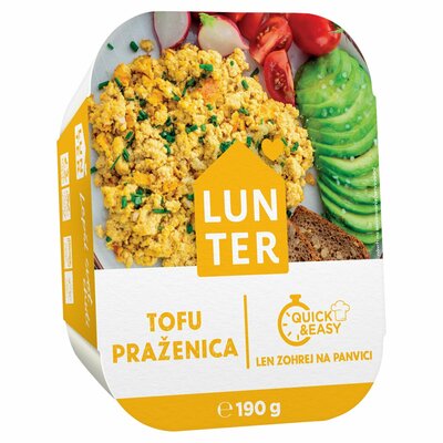 Quick&amp;Easy tofu Praženica 190g Lunter