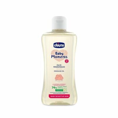 Chicco Baby Moments masážny olej 200ml