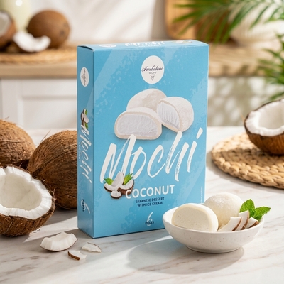 Mrazená Arcobaleno zmrzlina Mochi Coconut 6x35g
