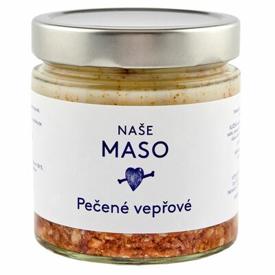 Bravčové mäso pečené 360g Naše maso