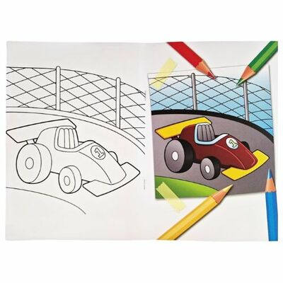 Omaľovánka Maľujem autá