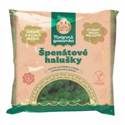Špenátové  halušky 450g Moderná gazdinka VÝPREDAJ
