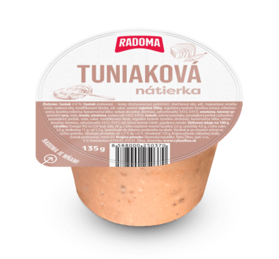 Nátierka Tuniaková 135g PRETO Radoma