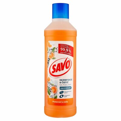 Savo na podlahy dezinfekcia pomaranč a mäta 1l