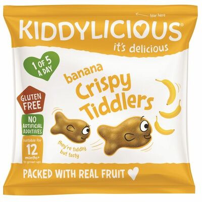 Kiddylicious rybičky banánové 12g