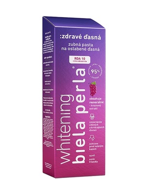 Biela Perla pasta Zdravé Ďasná 75 ml