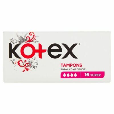 Dámske tampóny Kotex Super 16 ks