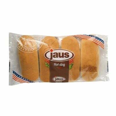 Rožok Hot dog 4ks 250g Jaus VÝPREDAJ