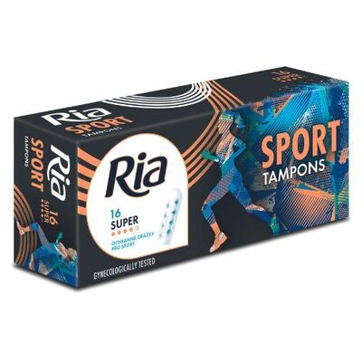 Dámske tampóny Ria Šport super 16 ks
