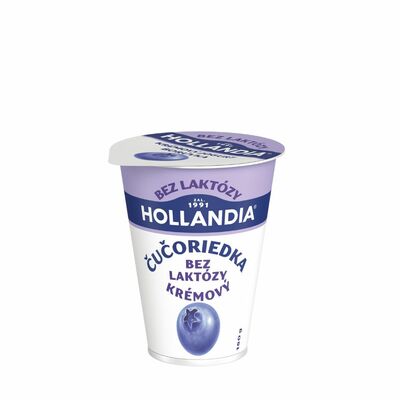 Jogurt bez laktózy čučoriedka 180g Hollandia