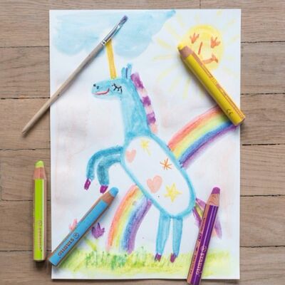 Stabilo Ceruzky woody 3v1 6ks + strúhadlo