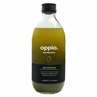 Kombucha Matcha Muse 330ml oppio.