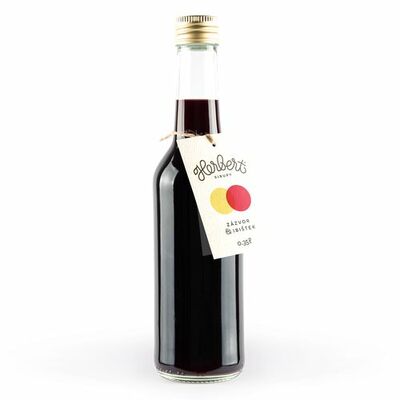 Sirup Zázvor &amp;amp; Ibištek 350ml Herbert
