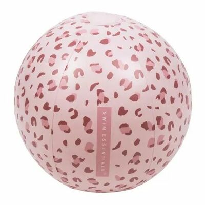 Nafukovacia plážová lopta Leopard staroružový 51cm Swim Essentials