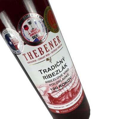 Víno ovocné Tradičný ríbezlák Thebener 0,75l