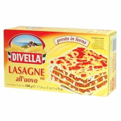 Cestoviny Lasagne 500g Divella