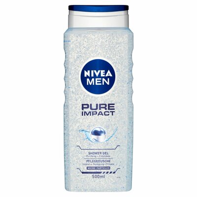 Nivea Men Pure Impact Sprchovací gél 500 ml