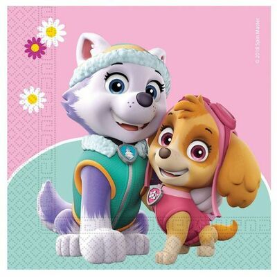 Papierové servítky Paw Patrol 33x33cm, 20ks