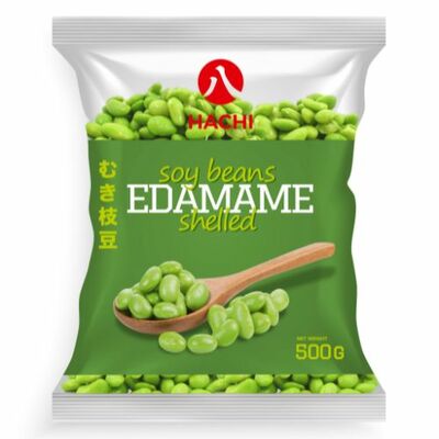 Mrazené Edamame sójové bôby lúpané 500g Hatchi