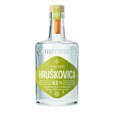 Marsen Hruškovica Traditional 52% 0,5l