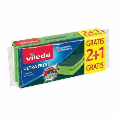 Vileda Ultra Fresh hubka vysoká 2+1 ks
