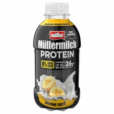 Müllermilch Proteinový nápoj banánový 400g