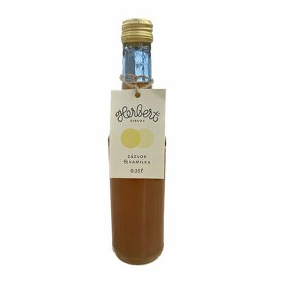 Sirup Zázvor &amp;amp; Kamilka 350ml Herbert