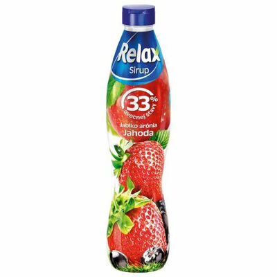 Relax Sirup jablko arónia jahoda 700 ml