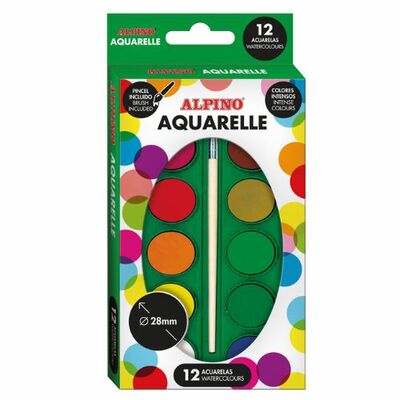 Alpino Balenie farieb Aquarelle 12ks