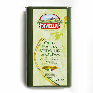 Olej olivový extra vergine plech 3l Divella