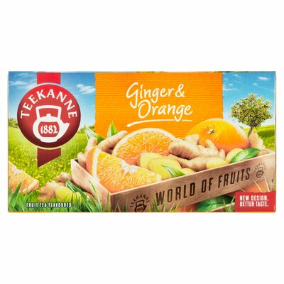 TEEKANNE Ginger &amp;amp; Orange, World of Fruits, 45 g