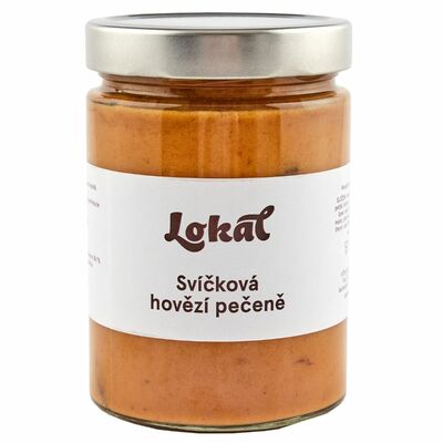 Sviečková na smotane s hovädzím mäsom 500g Lokál