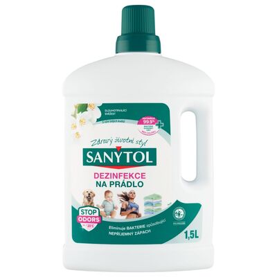 Sanytol dezinfekcia na bielizeň biele kvety 1,5l