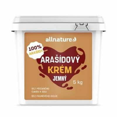 Allnature Arašidový krém jemný 5kg