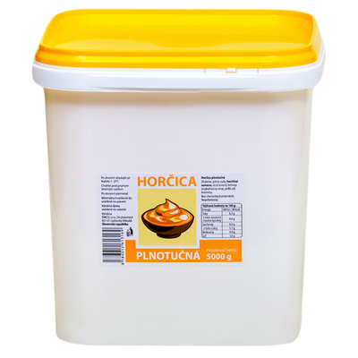 Horčica plnotučná vedro 5kg